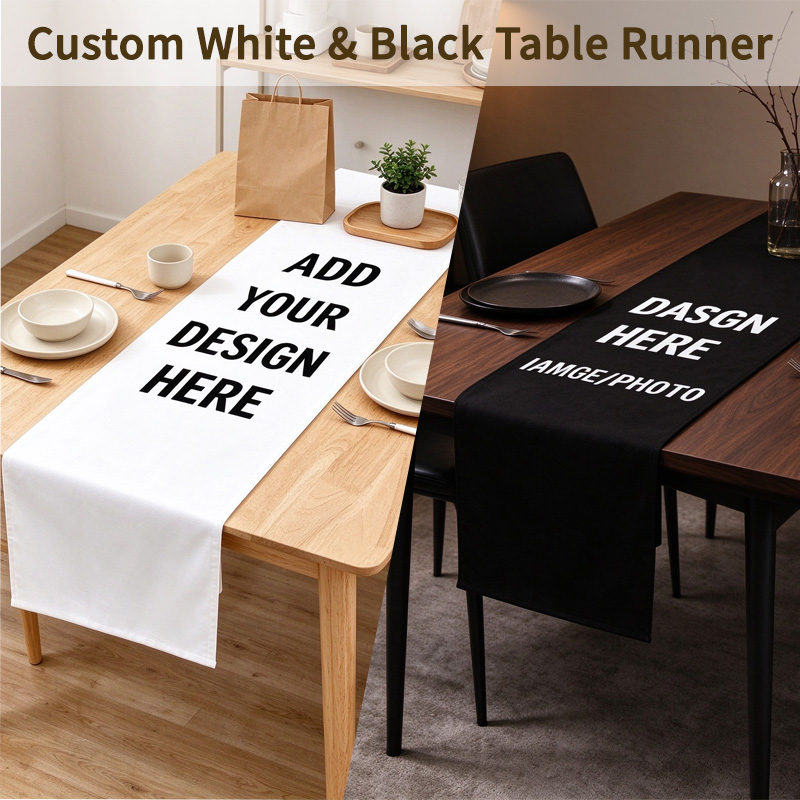 Table Runner - Özel tasarım, 1 adet, ev yemek