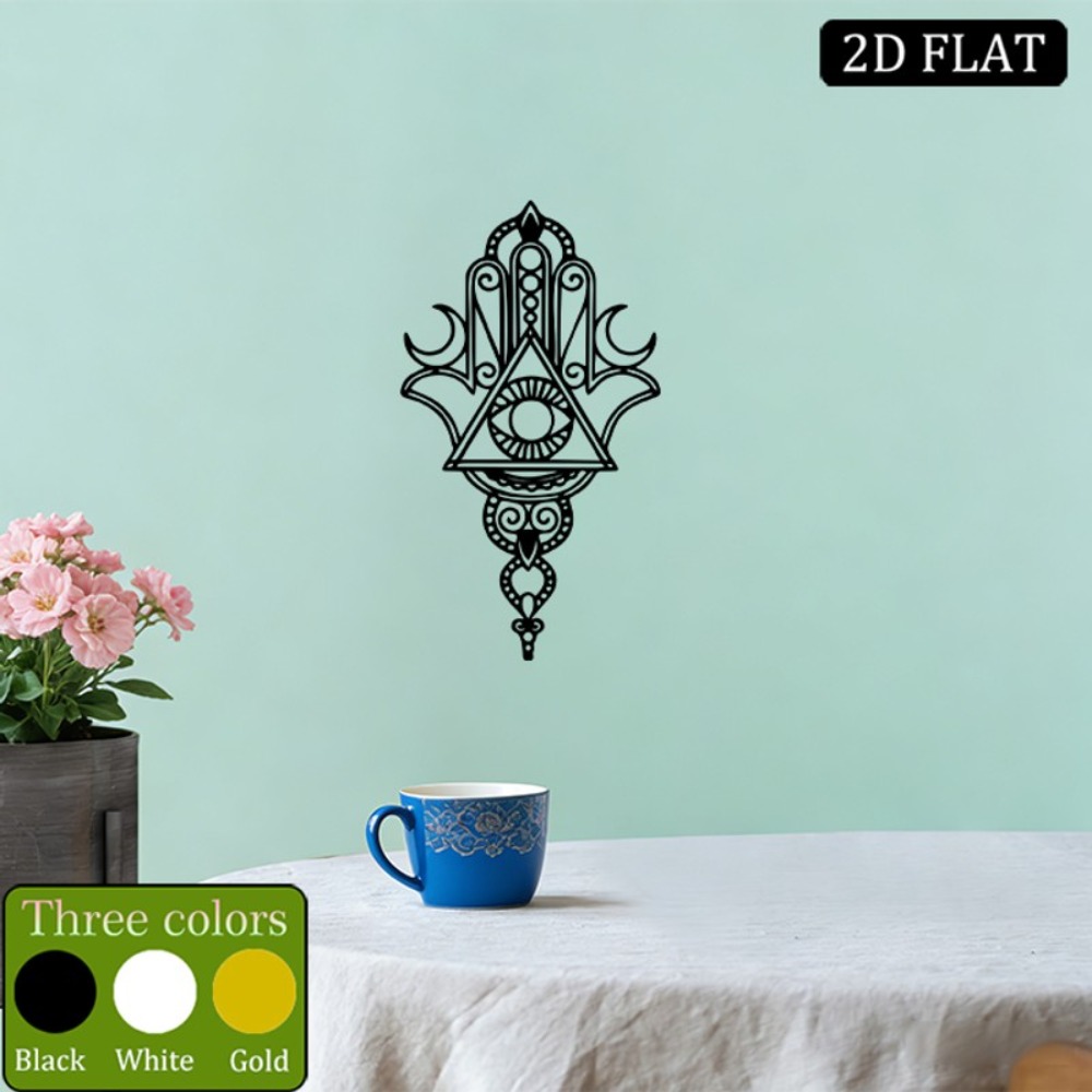 Wall Art - CIFBUY Demir Duvar Sanatı Hamsa Nazar