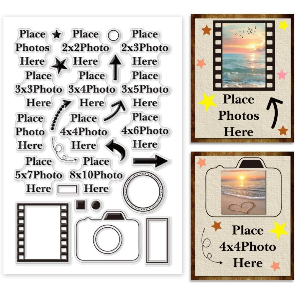 Picture Frame - Fotoğrafı Yer Edin Temizle Damga Ok