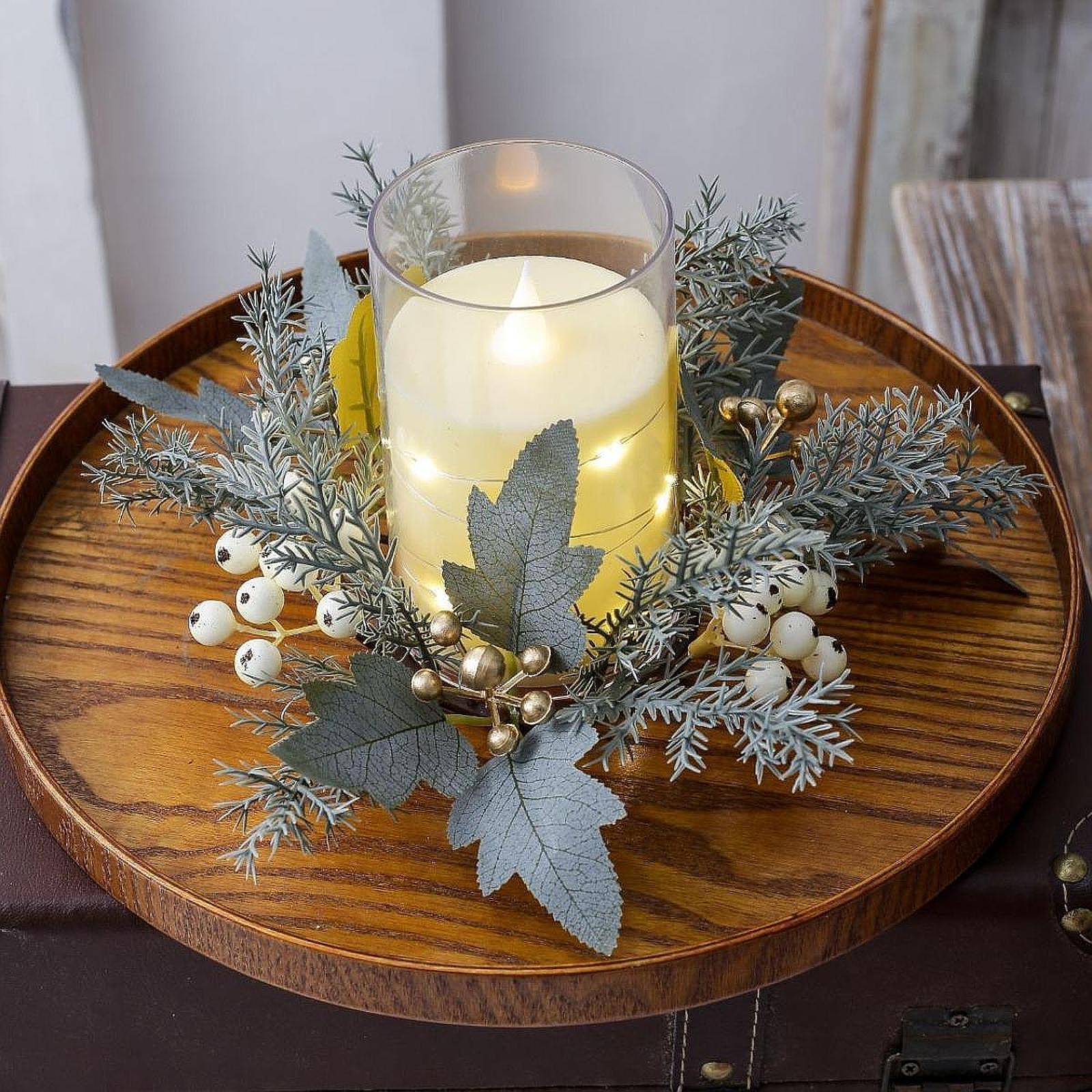 El Yapımı Yapay Çiçek Mum Çele - Candle Holder Decor incelemesi ve fiyatı