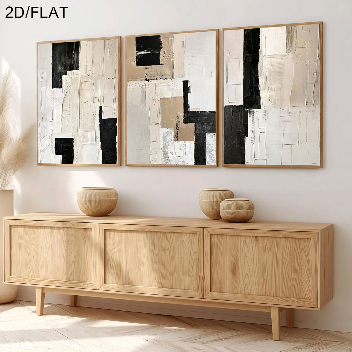 3 Parça Çerçevesiz, 3 Parça/Se - Abstract Canvas Set incelemesi ve fiyatı