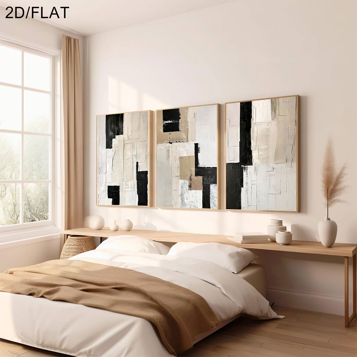 3 Parça Çerçevesiz, 3 Parça/Se - Abstract Canvas Set incelemesi ve fiyatı