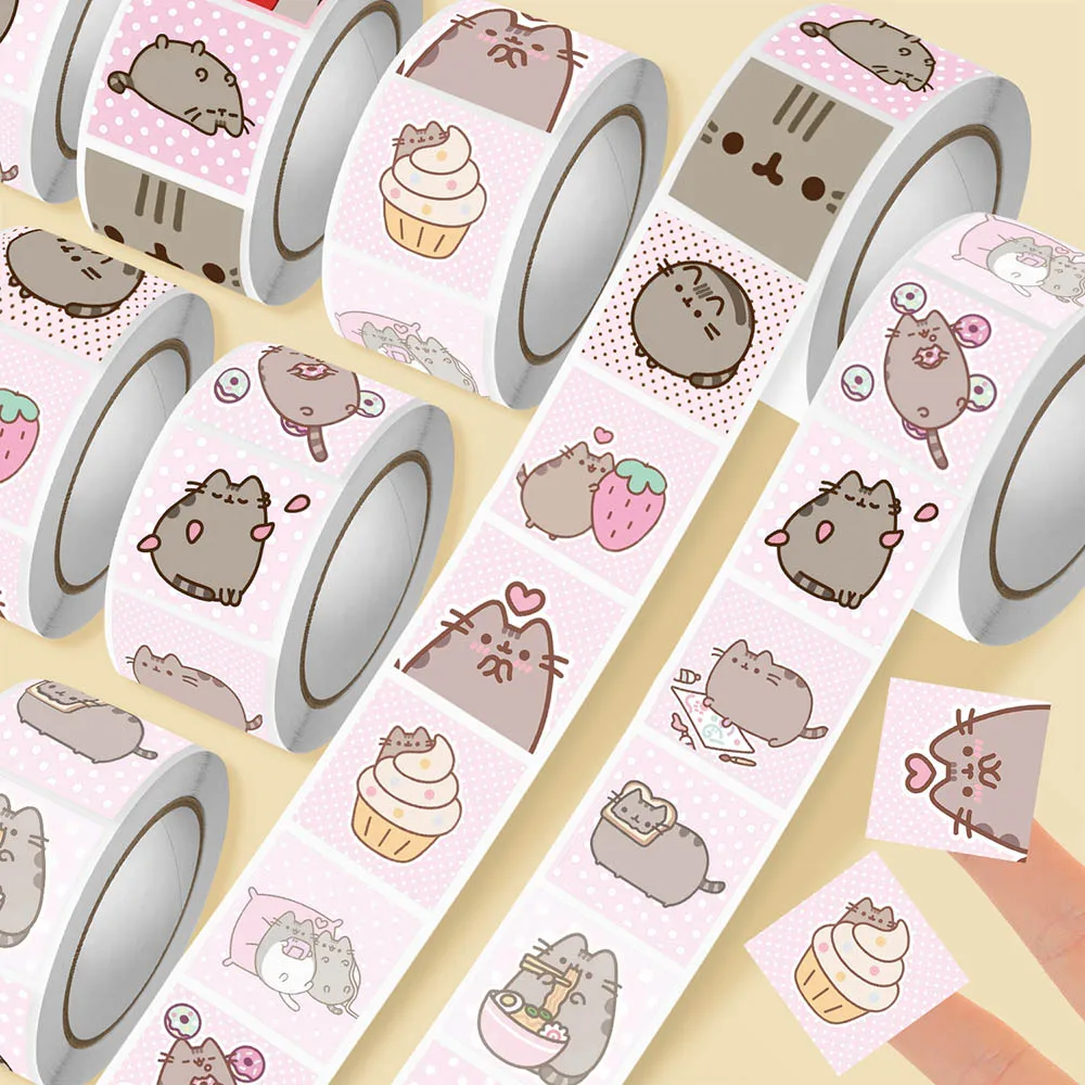 Hou 500 adet Pusheen Karikatür - Wall Sticker incelemesi ve fiyatı