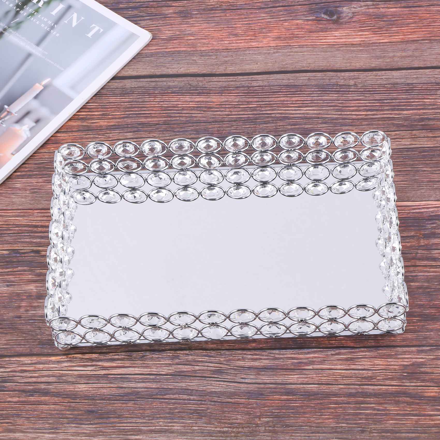 ABSS-Kristal Dikdörtgen Kozmet - Decorative Mirror incelemesi ve fiyatı