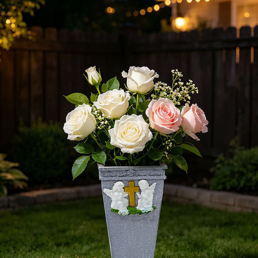 Reçine Güneş Enerjili Haç Mele - Vase Decor incelemesi ve fiyatı