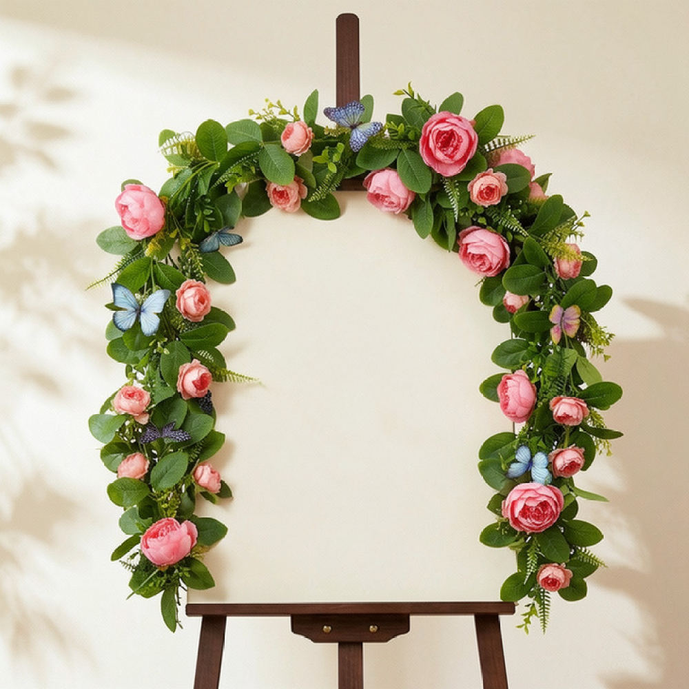 El Yapımı İpek Şakayık Çiçekli - Table Runner incelemesi ve fiyatı
