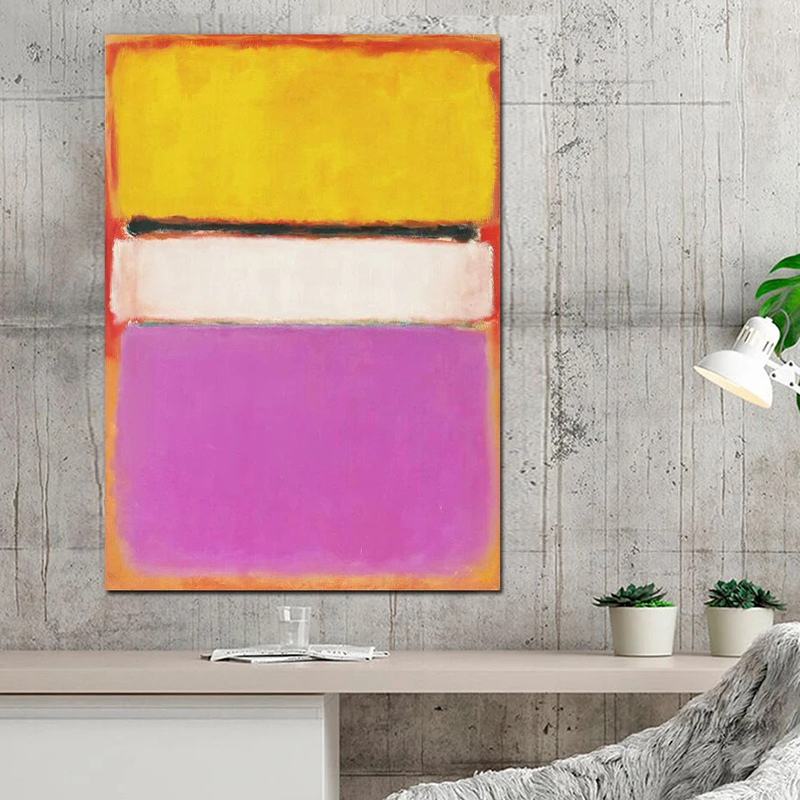 Duvar Dekoru, Mark Rothko Post - Abstract Canvas Set incelemesi ve fiyatı