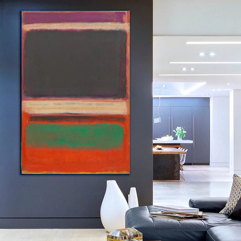 Duvar Dekoru, Mark Rothko Post - Abstract Canvas Set incelemesi ve fiyatı